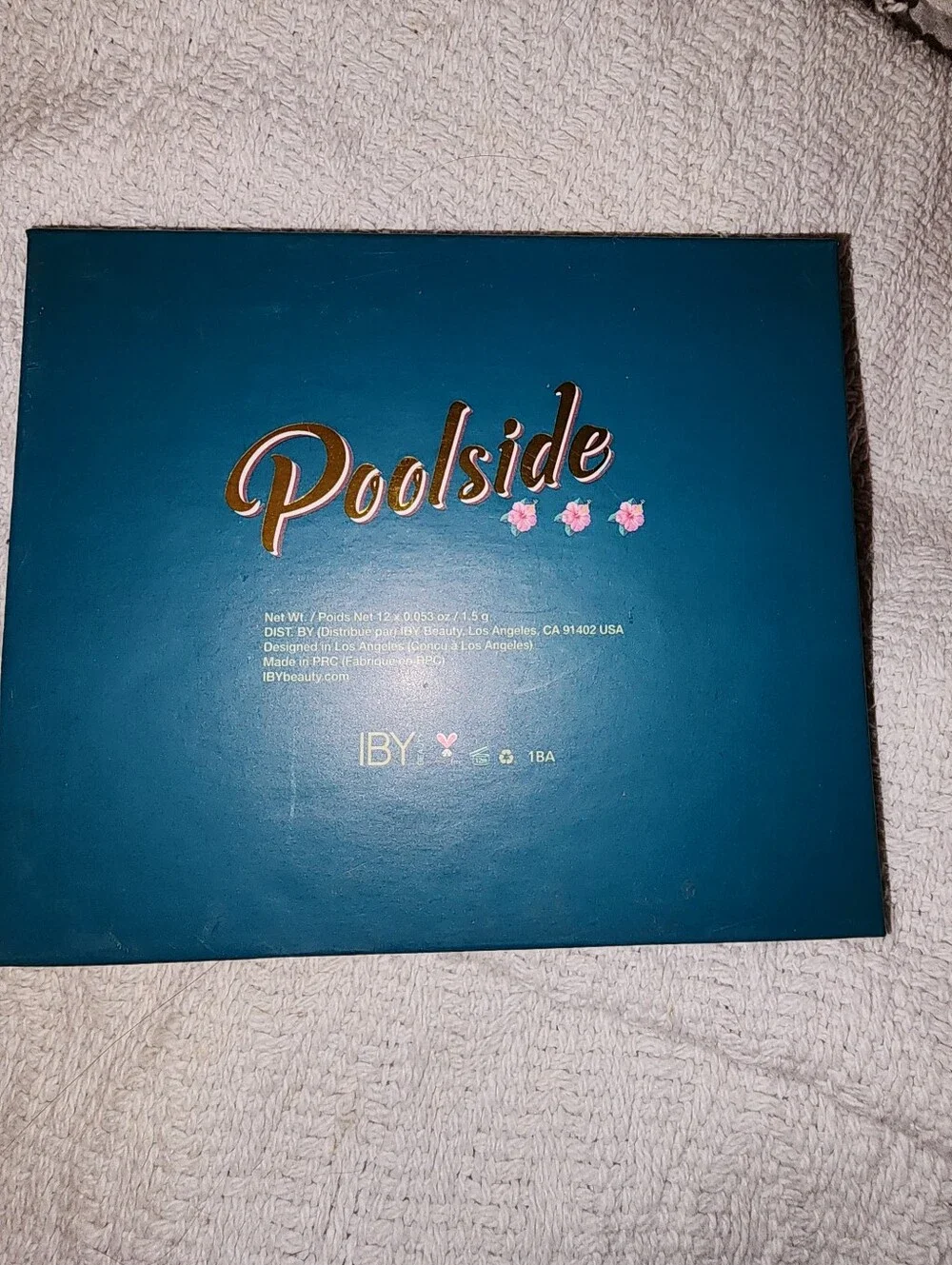 Poolside IBY Beauty 12 Shade Eyeshadow Palette With Mirror